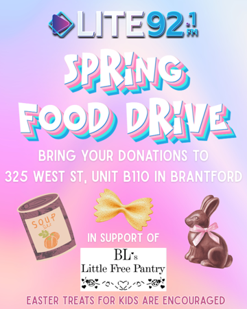Spring Food Drive - LITE 92